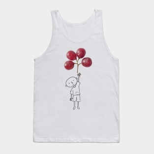 Boy with grapes Tank Top